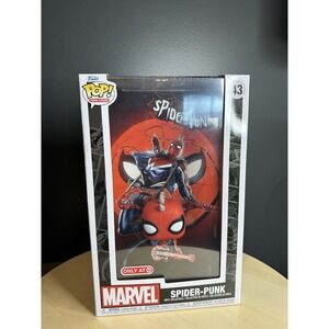 Funko Pop! Comic Book Cover with Case: Marvel - Spider-Punk - Target (Exclusive)